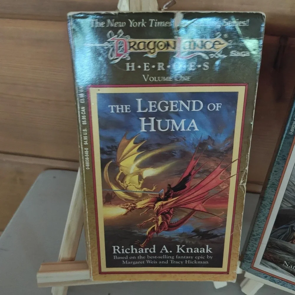 Dragon Lance H.E.R.O.E.S Heroes Sage Volumes 1 & 2 Stormblade The Legend of Huma